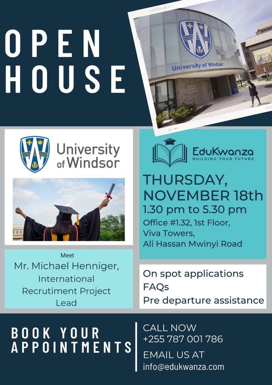 University of Windsor Open House EduKwanza